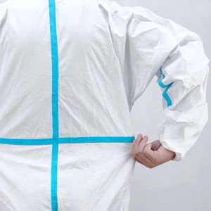 Microporous Breathable Disposable Protective Clothing 50-65gsm