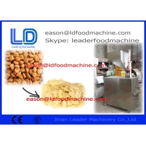 Quality Stainless Steel Walnuts Almond Slicer Machine , 380V Peanut Processing Machine for sale