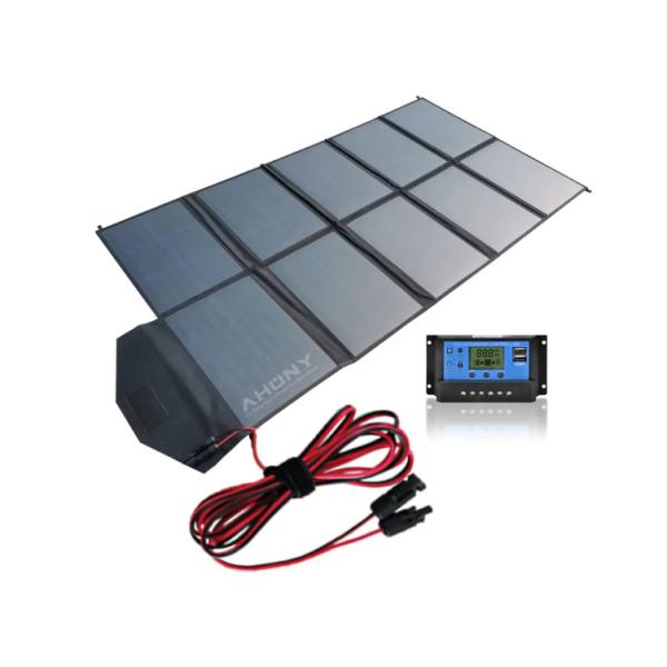 200W Glass Solar Panel Kit for RV Camping Off Grid Charging