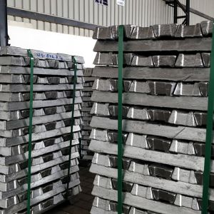 Silvery White A7 Aluminium Ingots 99.7% Primary 99.8% 6000 Series