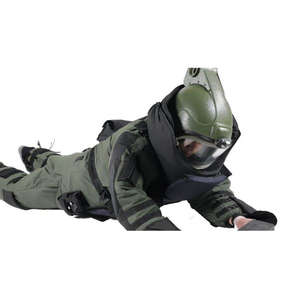 All Round Bomb Disposal Equipment Protective Bomb Clothing Suit With Mask And Helmet