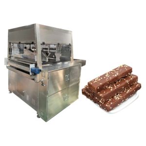 900mm Food Grade 304SS Chocolate Enrobing Machine Three Temperature Zone