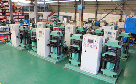 Buy Straight Sided Frame Automotive Hydraulic Press Brake Pads Making Machine at wholesale prices