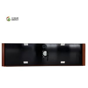 90 Watt BIPV Roof Tiles Flat Solar Panel Roof Shingles Optimum Operation Voltage