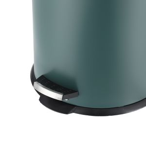 Durable Foot Pedal Garbage Bins Round Kitchen Trash Dustbins