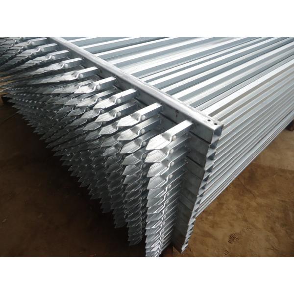 Hot dip galvanized steel garrison fence 2100MM X 2400MM