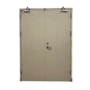 60min 90min 50mm Leaf Honeycomb Steel Fire Exit Doors