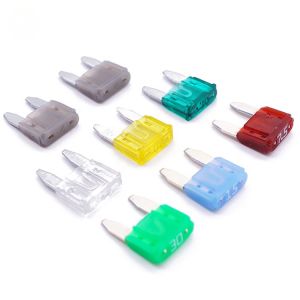 1A To 35A Mini Automotive Fuse Zinc Alloy Plasitc Material