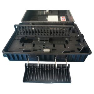 Material PLC Splitter Distribution Box for FTTX FTTH 32 Cores Outdoor Wall