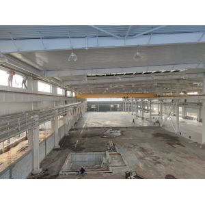 Prefabricated Steel Structural Workshop Building Construction Supply