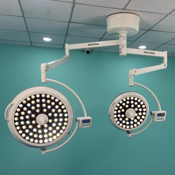 Buy Adjustable Spot LED Ceiling Mounted Surgical Lamp Ultra Slim Streamline Design at wholesale prices
