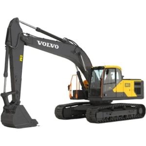 Original Design Volvo EC220 EC240 Excavator 22ton Machine Weight and 119 kw