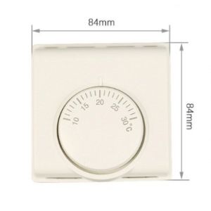 Portable Knob Mechanical Thermostat 360 Degree User Friendly