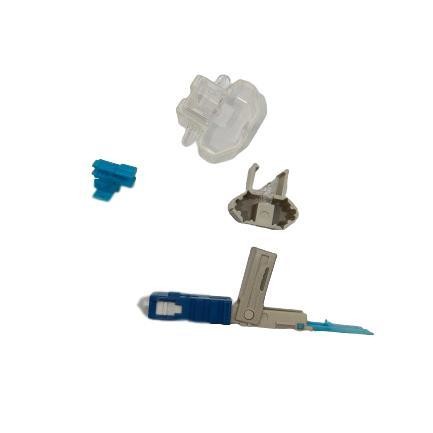 Simplex/Duplex Low 0.3dB Embedded Type Fiber Optic Fast Connector for FTTX
