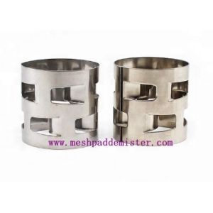 Quality 50 Mm 321 Absorption Tower Stainless Steel Pall Rings 0.8mm Thickness for sale