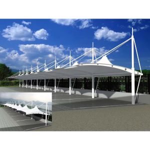 Modern Design PVDF Tensile Fabric Membrane Structure for Outdoor Landscape