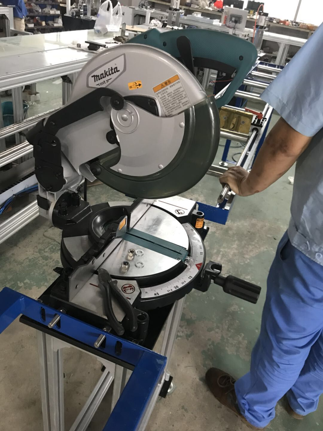 Aluminum Profile Automatic Measuring Cutting Machine