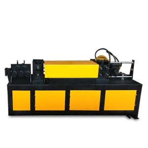 Anti Interference Metal Pipe Cutting Machine , Automatic Straightening Machine
