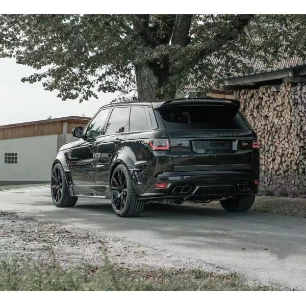 Replacement Repair Land Rover Body Kit 2017 - 2019 Spoiler Hood Resin Fiber Front Lip