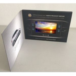 500mAh - 10000mAh Bettery Digital Video Brochure With Magnetic Switch