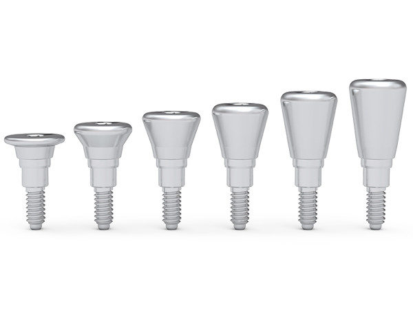 Medentis ICX Titanium Healing Abutment Ø4,7mm Ø6mm GH 1mm / 2mm / 3mm / 4mm / 5mm / 6mm