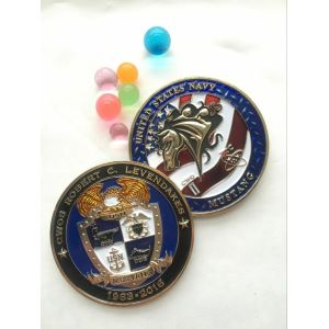 Customized High Quality Antique Metal Souvenir Antique Military Challenge Coins
