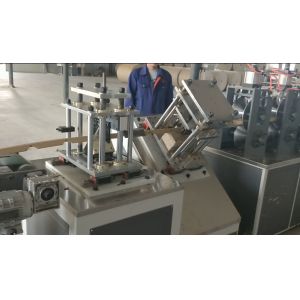 China Paper Edge Angle Punching Cutter Machine  Frequency Control Pulled Smoothly on sale