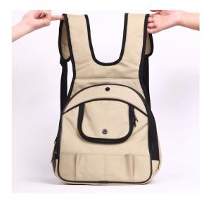 27*19*31cm Breathable Mesh Dog Pouch Washable Shoulder Bag For Small Animals