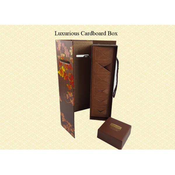 CMYK Printing Logo Gold Hot Stamping Customized Rigid Cardboard Material Luxurious Cardboard Box Packaging