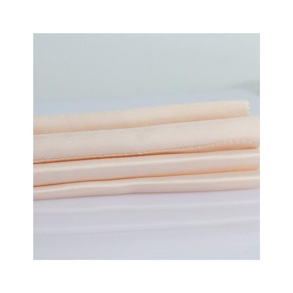 silk touch RECYCLED POLYESTER producer Factory Wholesale Recycled Matt Satin 50D*50D Recycle Fabric