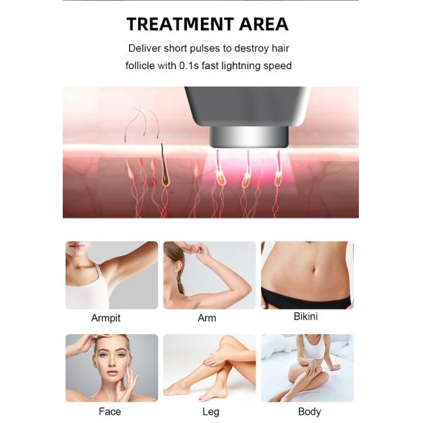 7 Languages Hair Removal Fiber Laser Machine 1800W 755nm 808nm 1064nm