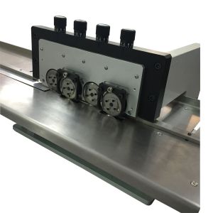 LED Lighting PCB Separator Depaneling Aluminium Board with Multi-blades