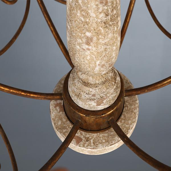 Loft chandelier antique lighting suspension lustre wooden art deco Wooden Chandelier(WH-CI-117)