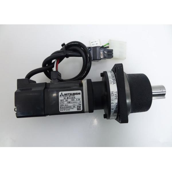 Mitsubishi 100W Industrial Servo Motor HC-MFS13G1K Reduction Gear K6505 Ratio 1