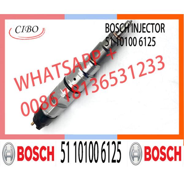 High Quality China Made New 0 445 120 218 Fuel Injector Assembly CRIN2-16 for 51 10100 6125 D 2066 LOH12 Diesel Engine