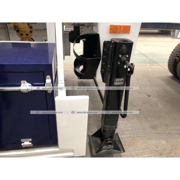 49600liters LPG Semi Trailer 25tons Propane Cooking Gas Road Tanker Trailer