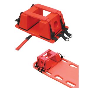 Head Block Fixing Device For Emergency Rescue Spinal Board Stretchers