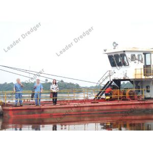 Quality Dual Engines High Power Reamer Hydraulic Dredger Ship Winch Positioning for sale
