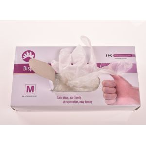 Medical Hygienic Natural Rubber Latex Hand Gloves for Microblading Cosmetic