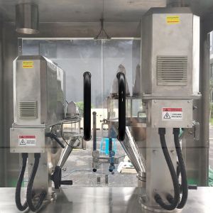 Cocoa Spices Automatic Powder Filling Machine 83L Salt Sugar Milk