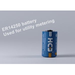 1200mAh Bobbin Type ER14250 Lithium Thionyl Chloride Cell