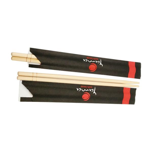 Buy Custom Chopsticks 20cm 200mm Stock Lot Japan Paper Wrap Chopsticks at wholesale prices