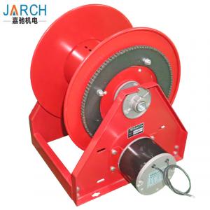 Quality 24V AC/DC Retractable Hose Reel Explosion proof Electric Motor Driven hose reel 5000PSI for sale