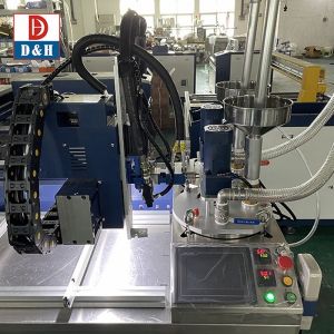 Vertical Installation LED Lights Glue Dispensing Machine with PU Dispensing
