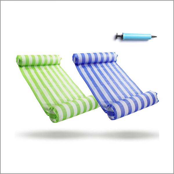 Buy Customized Size Inflatable Pool Hammock Water Floating Bed at wholesale prices