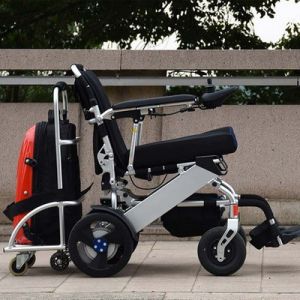 Max 36km Lightweight Mobility Electric Wheelchairs With 275.58lbs Load