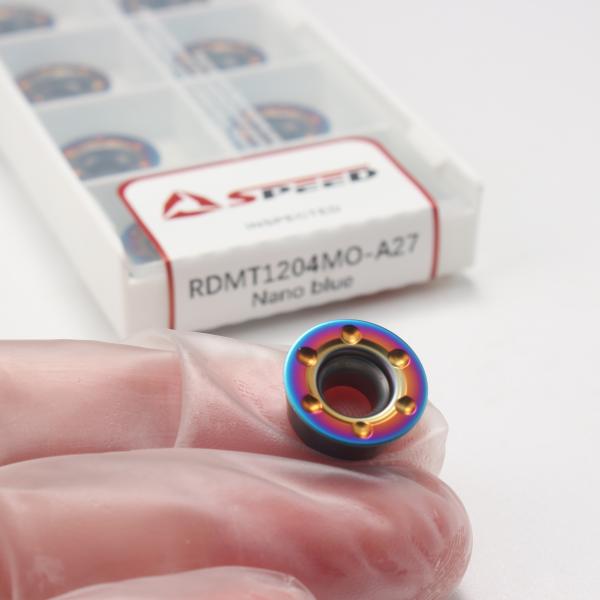 Buy Metalworking Blue-nano Coated Face Mill Insert For Increased Productivity And Durabilit at wholesale prices