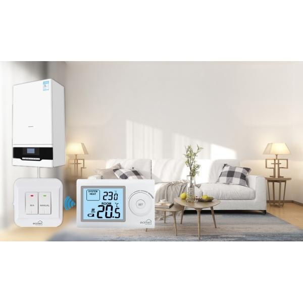 NTC Sensor Wireless Gas Boiler Thermostat For Hotel