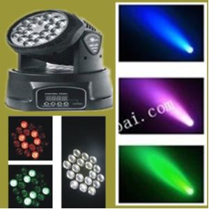 18PCSx3W led moving head wash light