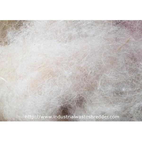 Kenaf Fiber Hibiscus Cannabinus Fiber Shredder Cutting With Open To Fiber Device